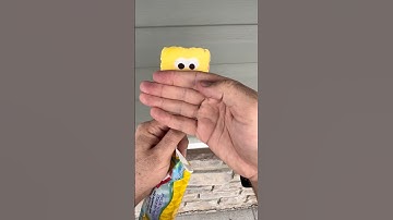 SpongeBob Popsicle With Perfect Eyes!