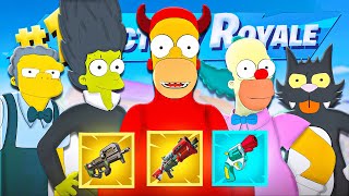 Gagner Avec Tous Les Boss Simpson Sur Fortnite