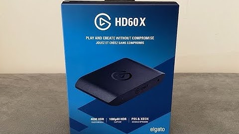 Elgato HD60X Capture Card Unboxing & Setup with PS5/Xbox