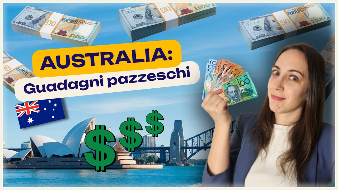 🤑 STIPENDI AUSTRALIANI DA CAPOGIRO! Quanto si guadagna VERAMENTE? 💰