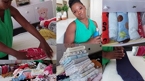 HOW TO DECLUTTER AND ORGANISE  BABY
