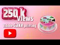 Edible Cake printing