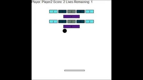 Brickbreaker!  (C++ programming assignment)