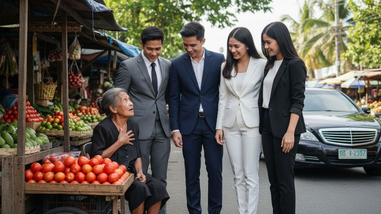 Apat na Ulila na Inalagaan ng Mahirap na Matandang Babae—Nagbalik Makalipas ang 20 Taon