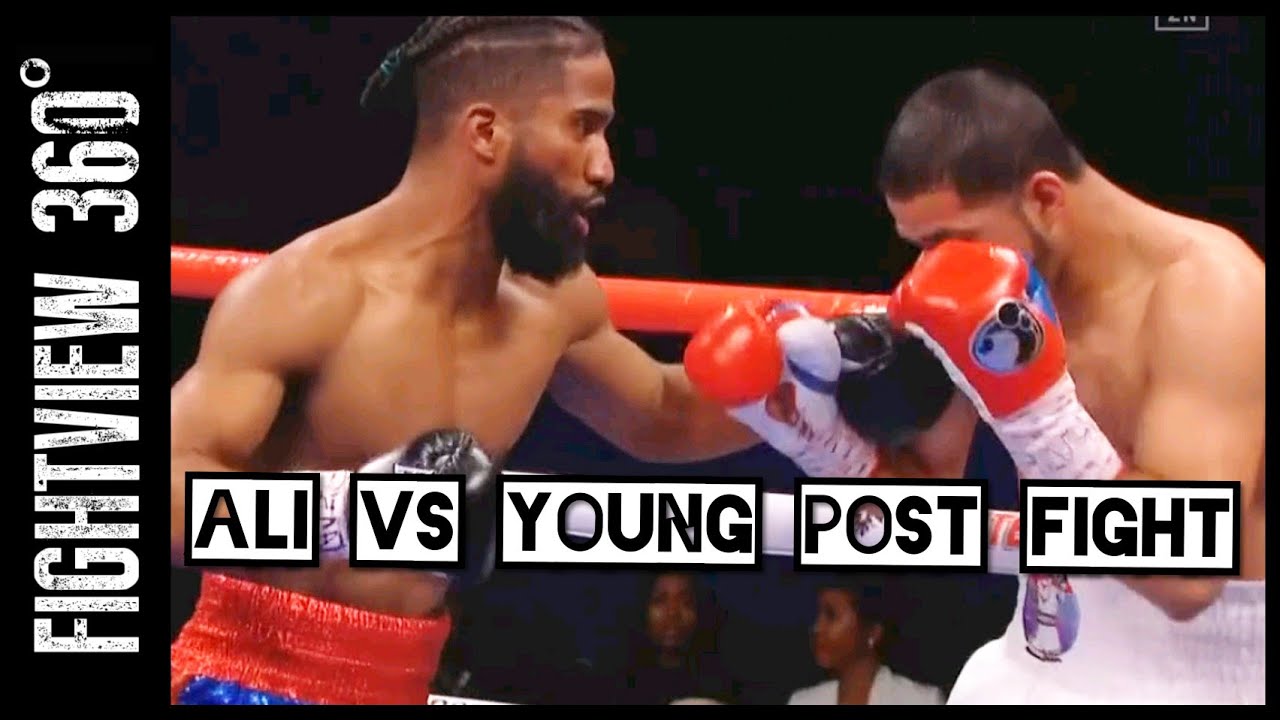 ALI STOPPED AGAIN! ALI VS YOUNG POST FIGHT RESULTS & HIGHLIGHTS! SADAM