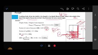 11. Buoyancy and floatation  (part 2)
