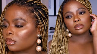 CHIT CHAT GRWM 2021 - LET&#39;S GET PERSONAL | MY GO TO SOFT GLAM MAKEUP LOOK