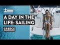 LIFE ON A YACHT VLOG - Our Routine Sailing Greece 🇬🇷 | Med Experience Days 5+