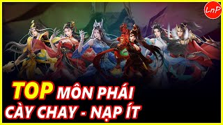 VÕ LÂM 1 MOBILE - TOP MÔN PHÁI DÀNH CHO ANH EM CÀY CHAY NẠP ÍT | LnP screenshot 1