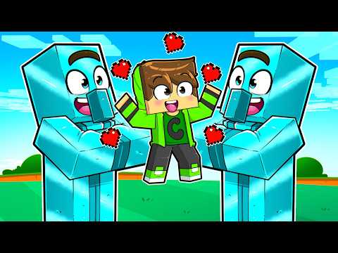 I WAS ADOPTED BY A DIAMOND VILLAGER IN MINECRAFT