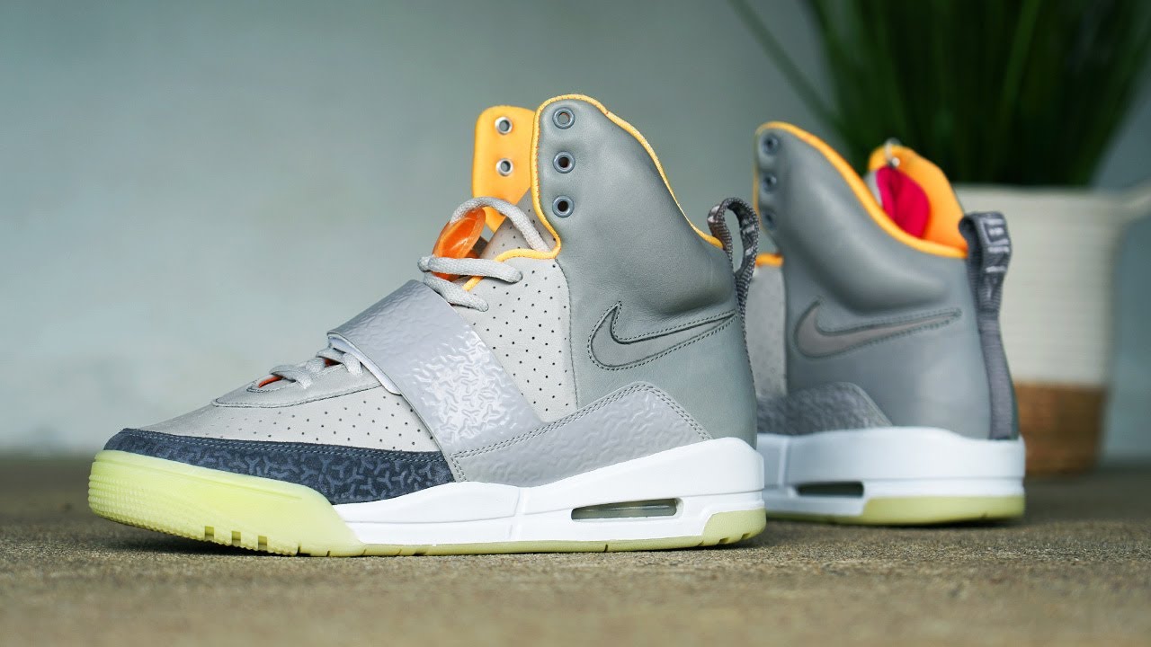 why not Carrot Sandals The First YEEZY: Nike Air YEEZY 1 Zen Grey REVIEW - YouTube