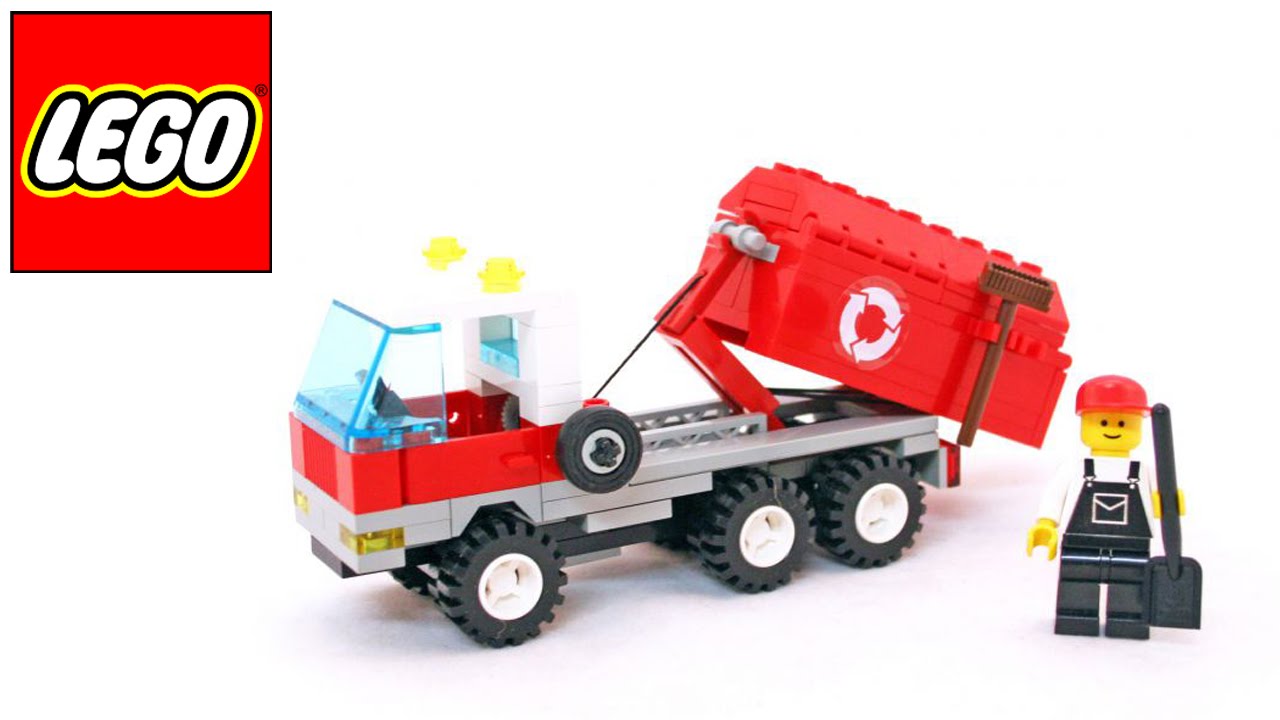 LEGO TOWN - 6668 CAMION RACCOLTA RIFIUTI (ita) LEGO REVIEW - YouTube