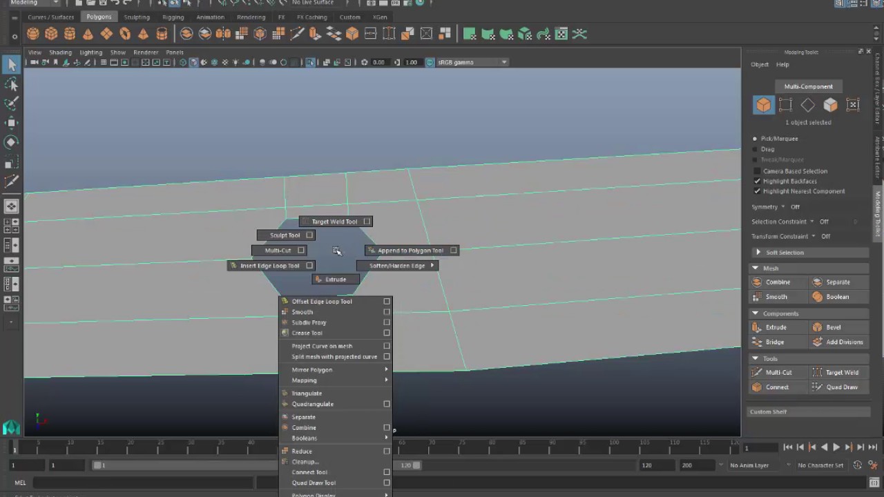 maya new modelling tools kit