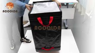 how to use the Storage bag delivery bag acoolda/parcel containers screenshot 2