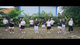 Knock Three Time Line Dance//Choreo: Ceacilia M Fatruan//Demo : Oma Ceria