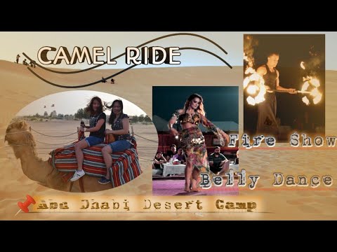 ABU DHABI DESERT CAMP: Arabian BBQ dinner and show!