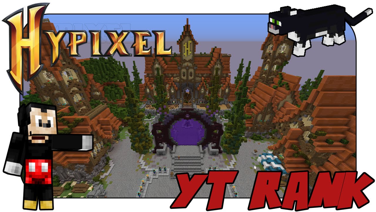 Minecraft HyPixel Premium  Rango Youtuber  Youtuber Rank 