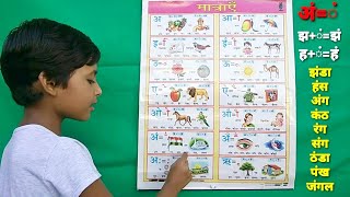 अं&अ: की मात्रा वाले शब्द | Ang&Aha Ki Matra | Hindi Vowels Letters Words | Swar Ki Matra | #rsgauri
