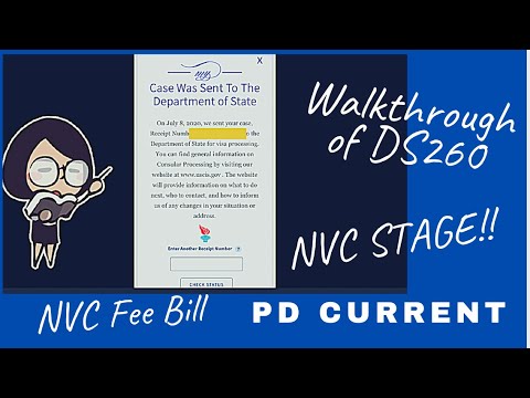 NVC Stage - Walkthrough of DS260 Form | PD Current
