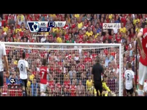 Arsenal vs Tottenham Hotspur 1-0 (All Goals &amp; Highlights) 1/9/13 - 2013 [HD 720p]