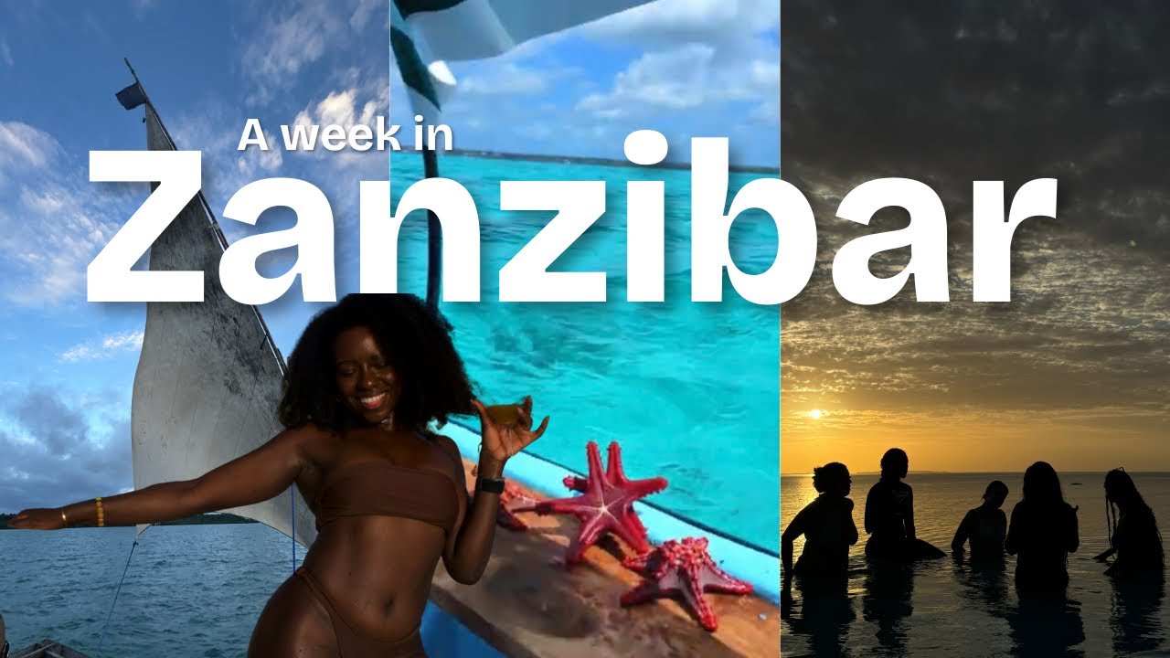 Видеоблог о путешествии на Занзибар 🇹🇿 Чем заняться, плавание с черепахами, сноркелинг, традицион...
