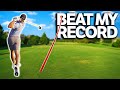 My FIRST golf video (Can I beat my record???)