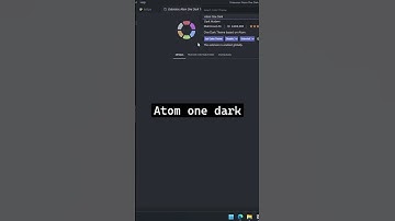 Best VSCode Dark Theme