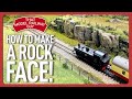 Building a modular model railway  episode 22 how to make a rock face
