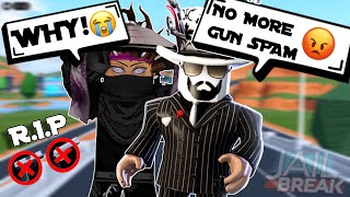 Asimo has REMOVED My favorite GUN SPAM in Roblox Jailbreak Season 26