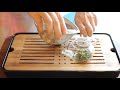素人がお茶を淹れるだけの動画（抹茶入り玄米緑茶？）