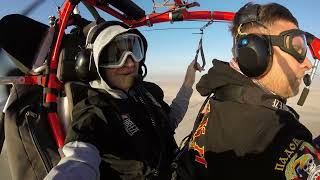 Paramotor flight