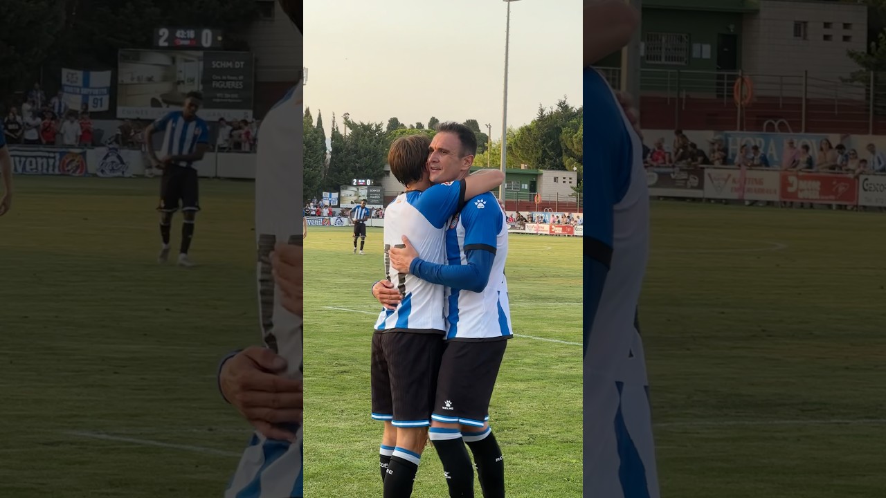 Assistència perfecta de #Jofre a #KikeGarcía 🤝 #RCDE #footballshorts #preseason