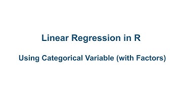 08 Linear Regression | Categorical Variable | Possum Dataset | R/RStudio