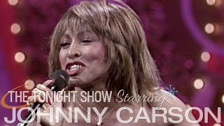 Tina Turner Performs &quot;Crazy In The Night&quot; and &quot;Take A Little Pain&quot; | Carson Tonight Show