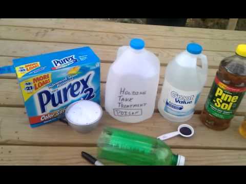 Make your own RV holding tank deodorizer