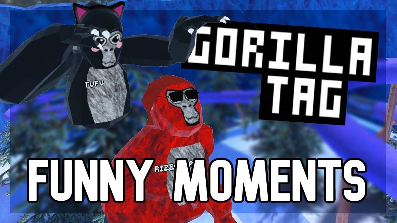 GORILLA TAG funny moments - YouTube