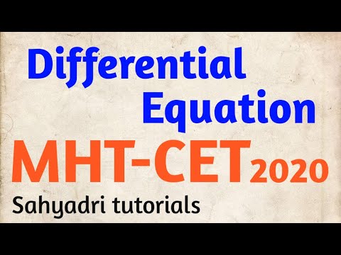 MHT-CET | Differential