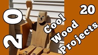 20 Cool Woodworking Project Ideas