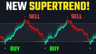 NEW SuperTrend Indicator With INSANE Buy Sell Signals