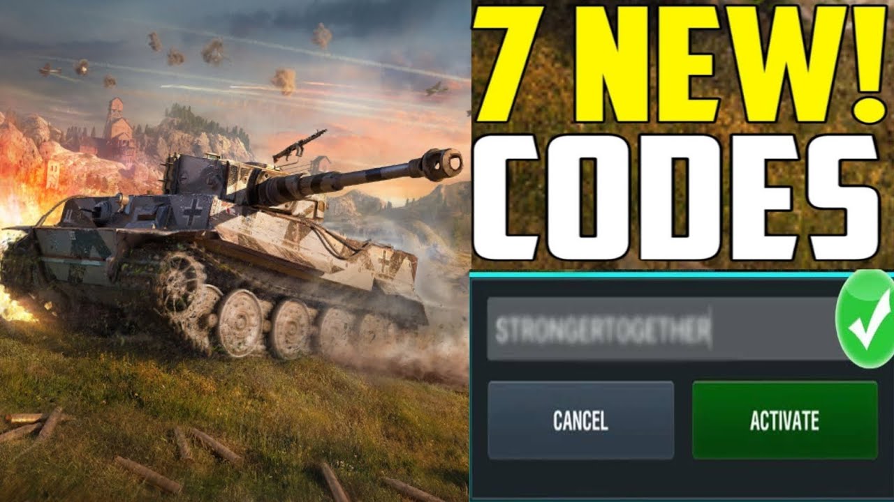 UPDATED 2026! World of Tanks Blitz Codes 🎁 | 100% Working Bonus Codes ...