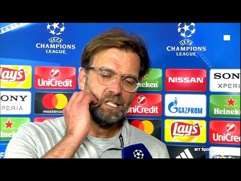football score Jurgen Klopp Post Match Reaction Interview | Roma 4-2 Liverpool (6-7 Agg) | Champions League Semis