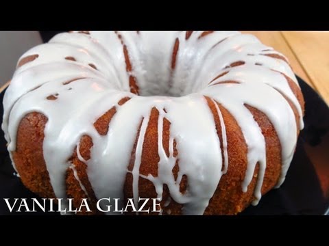 Vanilla Glaze - easy recipe