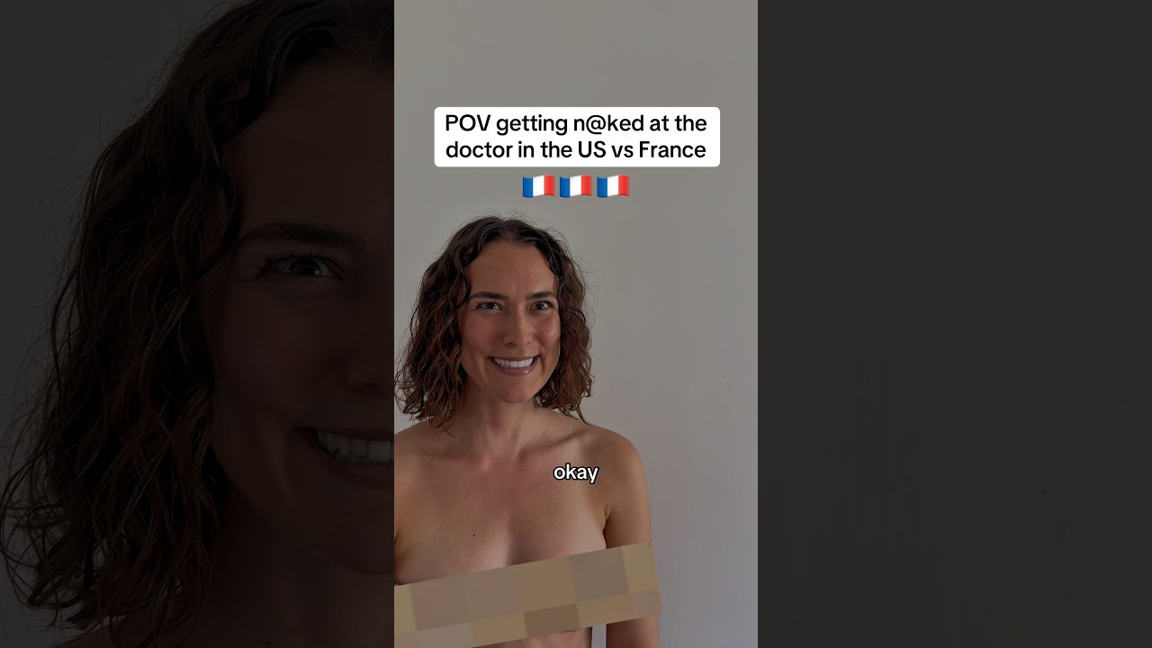 Undressing at the doctor in the US vs France #usa #american #france #french #cultureshock