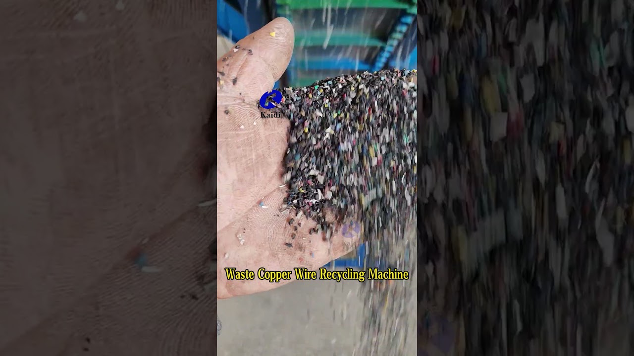 Amazing Copper Wire Recycling Machine | 600 Model – Copper & Plastic Separation