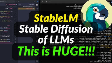 StableLM: Small BUT Mighty LLM | Open Source & Commerical Use