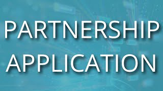 Partnership Application | Gener8 Tutorial Video