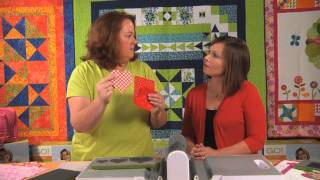 AccuQuilt GO! Valentine's Day Apron Tutorial