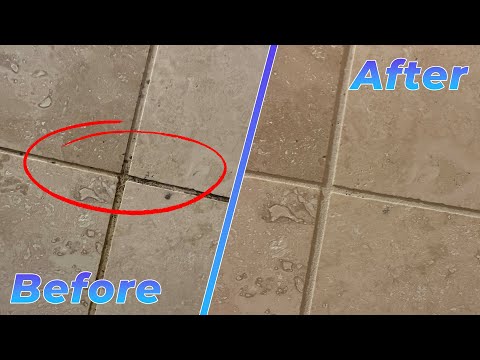 Video: Hoe de naden tussen de tegels te reinigen van voegmiddel en schimmel?