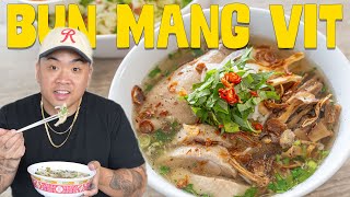 How to Make: Authentic Bún Măng Vịt / Duck and Bamboo Noodle Soup + Salad and Ginger Fish Sauce