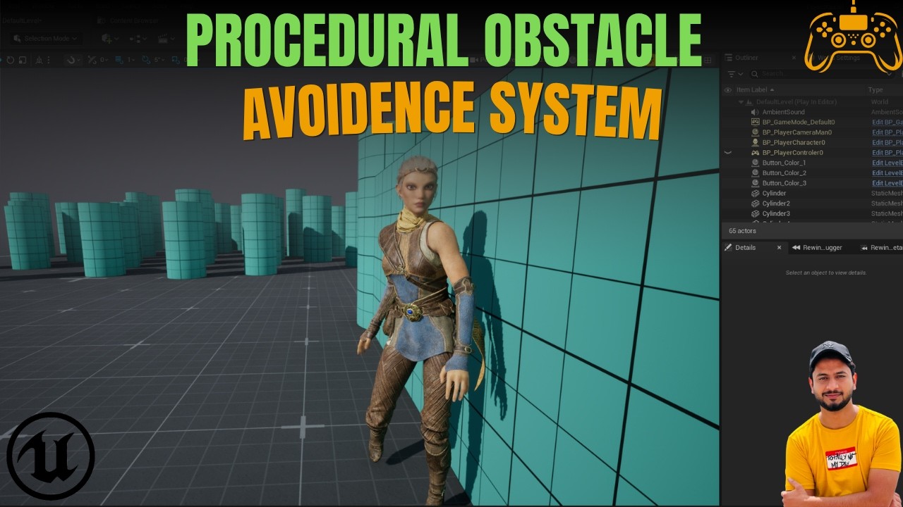 UE5 | Procedural Obstacle Avoidance System | Tutorial - YouTube